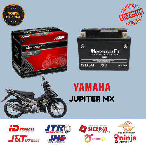 Aki Motor Yamaha Jupiter MX Accu MF GTZ5S Accu Kering Aki MF FITZ5S