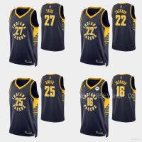 ยอดนิยม เสื้อกีฬาบาสเก็ตบอล Jay 22-23 NBA Jersey Indiana Pacers Jackson Theis Johnson Smith สําหรับผู้ชาย และผู้หญิง