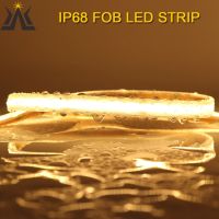 【cw】 Waterproof LED COB Strip IP68 Flexible Light Bar FOB LED Tape 12V 24V RA90 Warm Day Cool white Color for Outdoor Decor Lighting ！