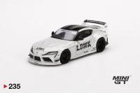 MiniGT   (1:64)   LB WORKS LBWK Toyota GR Supra White   &amp;gt;No.235&amp;lt;