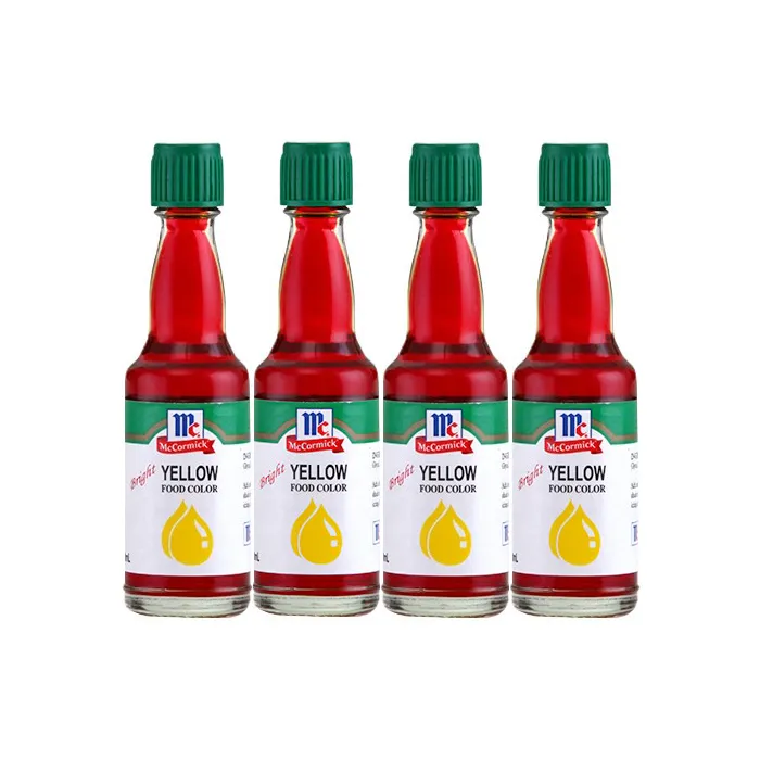 McCormick Food Coloring YELLOW 20ml (4pcs per pack) Lazada PH
