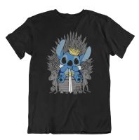 Stitch King เกมของ Thrones เสื้อยืดแรงบันดาลใจ Unisex ผู้ใหญ่เสื้อ