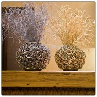 45cm golden silver glitter bling flower branches Eulaliopsis binata artificial flower gilded grass Christmas simulation grass