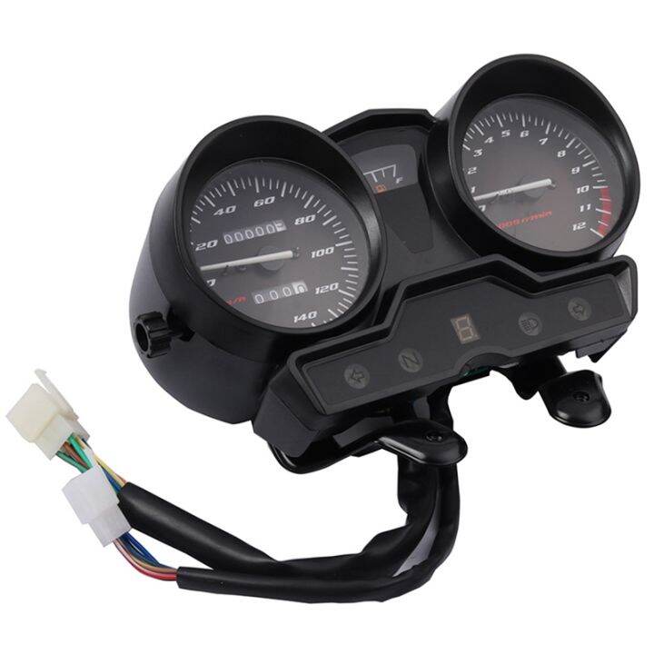 DC12V Motorcycle Tachometer Speedometer Instrument Assembly Dashboard