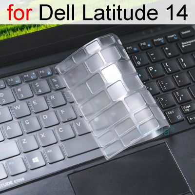 ❒☞✐ Keyboard Cover for Dell Latitude 14 7400 7404 7410 7414 7420 7424 7430 7480 7490 9420 9410 2 in 1 Protector Skin Case Silicone
