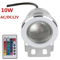 【❉HOT SALE❉】 huoyanping ถังเก็บบ่อสระว่ายน้ำ16สี10W Dc 12V ไฟน้ำพุ Rgb Led ใต้น้ำ1000lm,Ip67กันน้ำแผ่นเรืองแสงไฟ Led ตู้ปลา