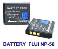 (แพ็คคู่ 2 ชิ้น) FNP-50 / NP-50 / FNP50 / NP50 แบตเตอรี่สำหรับกล้องฟูจิ Camera Battery For Fujifilm X10,X20,XF1,XP100,XP150,XP200,F50FD,F60FD,F70EXR,F80,F85,F100FD,F200EXR,F300,F500,F600,F750,F770,F800,F900,REAL 3D W3