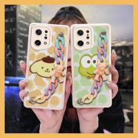 Skin feel silicone protective case Phone Case For OPPO Find X5 Anti drop airbag Nordic style Skin-friendly feel Cartoon