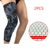 1Pair Sports Kneepad Breathable Pressurized Honeycomb Elastic Knee Pads Basketball Running Sports Compression Fitness Protector