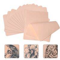 3/5/10/15PCS Tattoo Blank Practice Skin Eyebrow Paint Double Side Synthetic Leather Pink Tattoo Beginner Fake Skin Exercise Tool Furniture Protectors