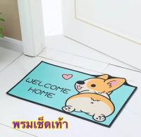 *พร้อมส่ง*พรมเช็ดเท้า PVC พรมดักฝุ่น พรมห้องน้ำ พรมห้องนอนพรมตกแต่งบ้าน พรมกันลื่น พรมหน้าบ้าน ขนาด 40x60cm