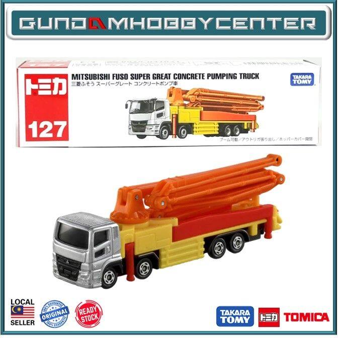 Tomica No 127 Mitsubishi Fuso Super Great Concrete Pumping Truck Lazada Tomica No 127 Mitsubishi Fuso Super Great Concrete Pumping Truck Lazada