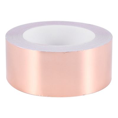 Copper Foil Tape 50mm x 30M for EMI Shielding Conductive Adhesive for Electrical Repairs,Snail Barrier Tape Guitar