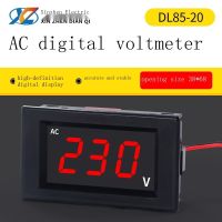 Support wholesale DL85-20 AC voltmeter digital display second-line voltmeter head LED digital tube display AC220V display