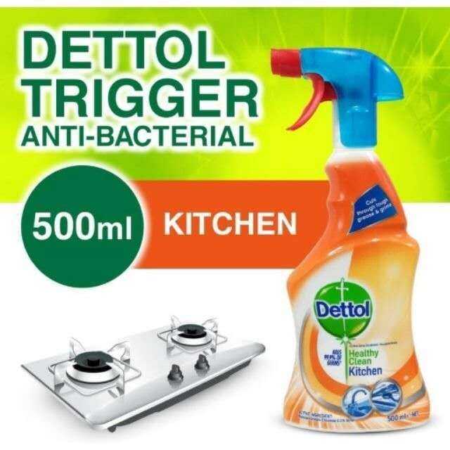 Dettol Trigger Anti Bacterial Kitchen Spray 500ml Lazada 3386