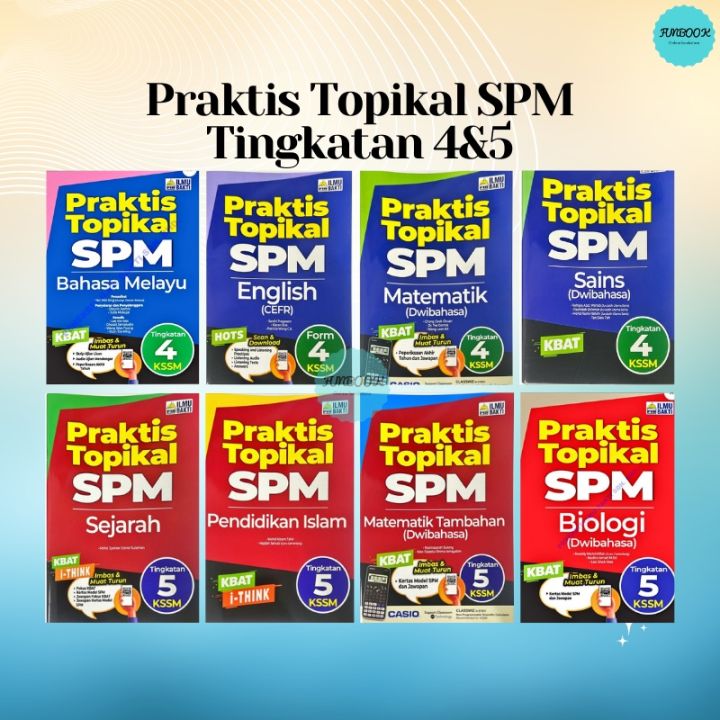 Funbook Buku Latihan Praktis Topikal Spm Tingkatan 4and5 Kssm 2022 Ilmu Bakti Lazada 