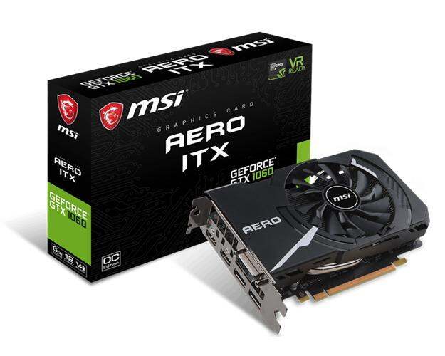 MSI GTX 1060 AERO ITX 6G OC Graphic Card | Lazada