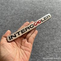 โลโก้ INTERCOOLER ขนาด 18x2cm สีเงิน