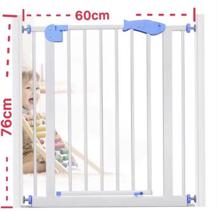 รั้วกั้นเด็ก-กั้นประตูและบันได-รูปปลา-76cm-x-70cm-เซนติเมตร