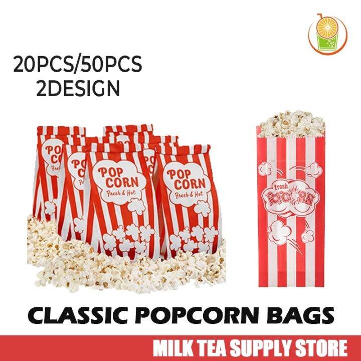 Wholesale Popcorn Bags Paper Popcorn Container/Popcorn Packing Bucket Cup Box Lazada PH