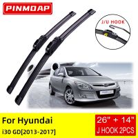 For Hyundai i30 GD 2013 2014 2015 2016 2017 Front Wiper Blades Brushes Cutter Accessories U J Hook