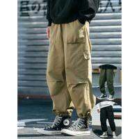 CODna68138 Triple A?Japanese cargo cargo pants male ins large size tide brand Shawn Yue loose nine-point wide-leg drawstring pants hip-hop