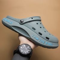 รองเท้าแตะลําลอง Crocs ระบายอากาศได้ดี ป้องกันการลื่นไถล คุณภาพสูง เหมาะกับเดินชายหาด สําหรับผู้ชาย 2023