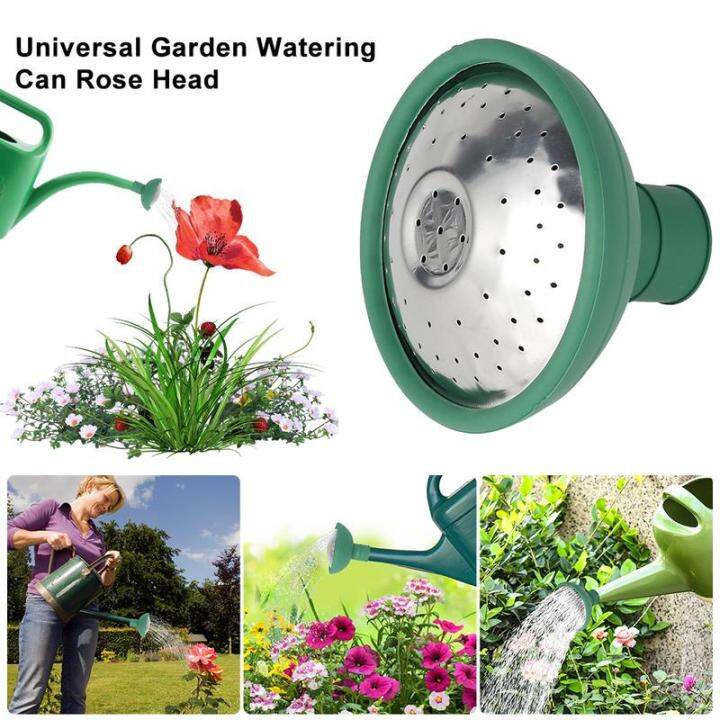 Universal Garden Watering Can Rose Head, Water Sprinkler Sprayer, Fit