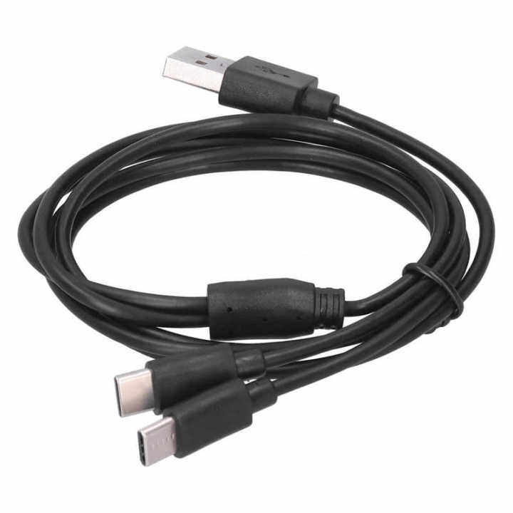 Photo Studio Foto Studio USB to Dual Port Type‑C Power Cord 2 in 1