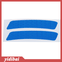 yidibai 2pcs รถกันชนสะท้อนแสงแถบสติกเกอร์สติกเกอร์ Auto Accessories