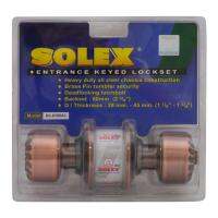 จัดส่งด่วน! ลูกบิดทั่วไป SOLEX 6100 AC หัวมะยม สีทองแดงรมดำ SOLEX 6100 AC ANTIQUE COPPER ENTRANCE KNOB มืออาชีพเรื่องประตู ประตูราคาถูก พร้อมเก็บเงินปลายทาง