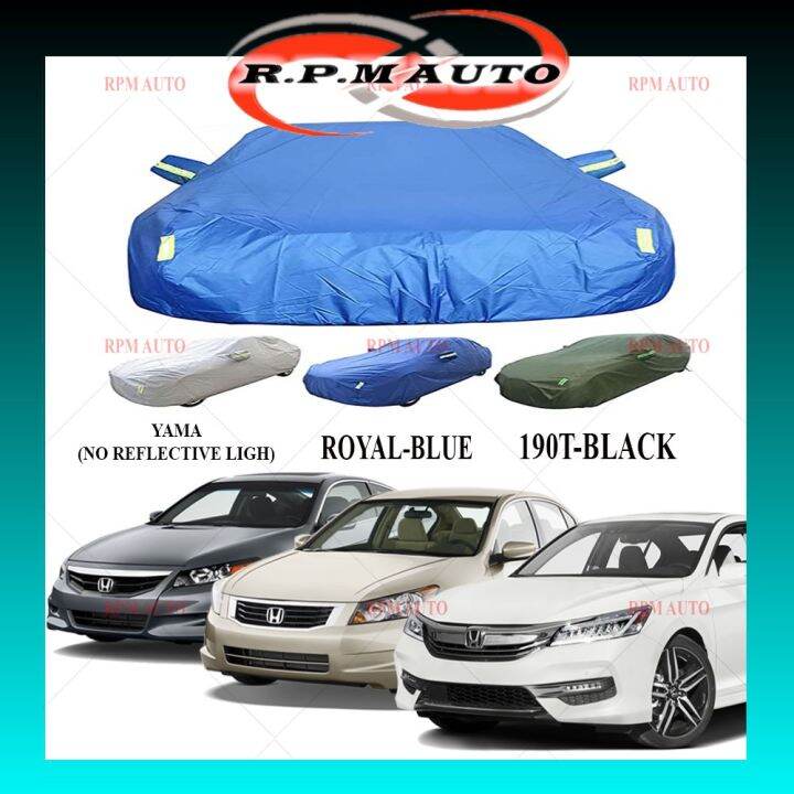 Honda Accord High Quality Car Cover 190T Yama RoyalBlue Selimut Kereta Honda Accord 2022 Car
