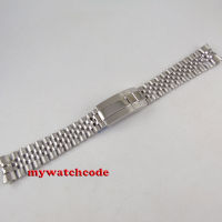 20mm Width 316L Jubilee Stainless Steel Solid Parnis Bracelet Fit 40mm Parnis Watch Bliger Automatic Mens Watch