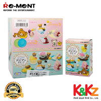 Re-ment Rilakkuma Asian Sweets (ครบชุด 8 ชิ้น) / รีเมนท์ ของจิ๋ว ขนมหวานสไตส์เอเซีย ของ หมีริลัคคุมะ