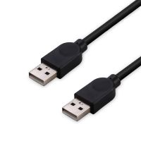 สายสัญญาณเสียง Double-headed usb data cable male-to-male mobile hard disk camera notebook computer radiator vehicle connection cable