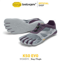 Vibram Fivefingers รองเท้าผู้หญิง รุ่น KSO EVO (Gray/Purple)20W0702