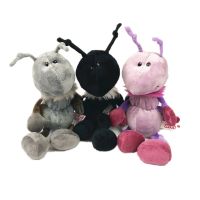 30cm Cute and Soft Ant Plush Toy Stuffed Animal Dolls Simulation Ant Peluche Toys Kingdom Hearts Shadow Heartless for Children G