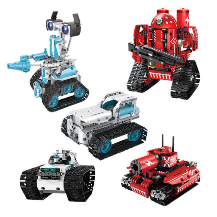 kaiyu-หุ่นยนต์โปรแกรมไฟฟ้าวิทยาศาสตร์และการศึกษาบล็อคก่อสร้างใช้ได้กับเลโก้ตัวแปร-mobil-remote-control-ของเล่น