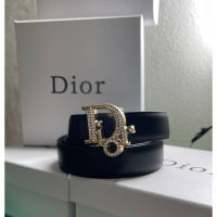 พร้อมส่ง*เข็มขัดหนังแท้ DIOR เพชรวิบวับ