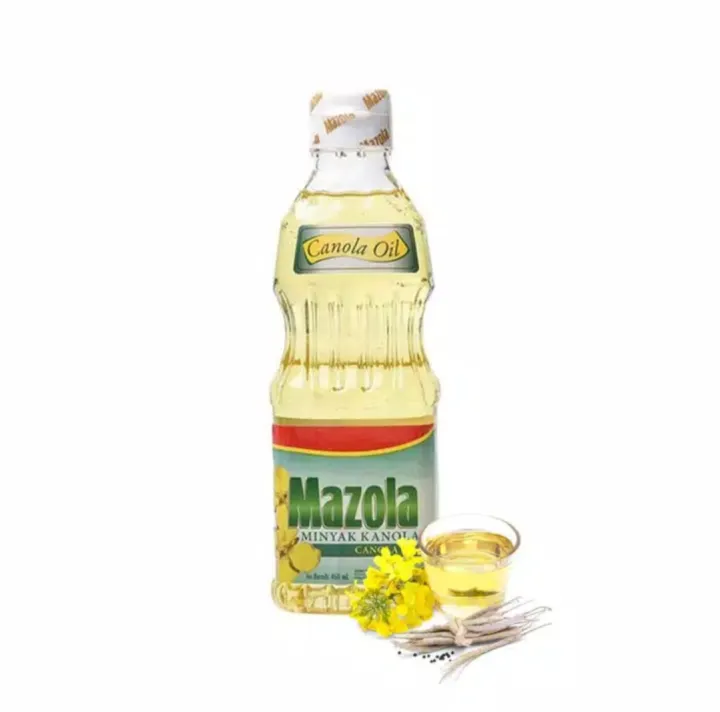 Mazola Canola Oil 450ml Lemak Tambahan Mpasi Bayi Minyak Mpasi Bayi Lazada Indonesia