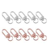 blg Portable Gold Silver for Key Chain Holder Lobster Claw Clasp 5x Swivel Trigger Snap Hook Jewelry Findings DIY Craft 【JULY】