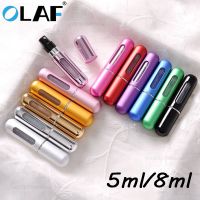 5ml 8ml Portable Mini Refillable Perfume Bottle With Spray Scent Pump Empty Cosmetic Containers Atomizer Bottle For Travel Tool Travel Size Bottles Co