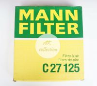 BMW กรองอากาศ ไส้กรองอากาศ Air filter MANN-FILTER C27125  BMW บีเอ็ม  รุ่น F10 520i X1 E84 1.6i 2.0i เครื่อง n20