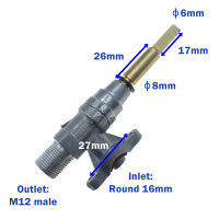 Laite 12PSI เตาแก๊สเตาอบช่วงอะไหล่พื้นผิว Burner Valve Contorl Valve