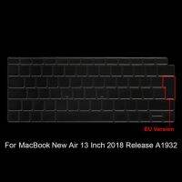 สำหรับ Macbook 2018 Air 13Quot; 2018ที่วางจำหน่าย A1932ตักแป้นพิมพ์ปกผิวยูโรสหรัฐญี่ปุ่น3ประเภท Tpu กันน้ำกันฝุ่น