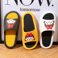 Cartoon Girl Slippers Women Kawaii Summer Home Lovely Thick Soled Ladies Sandals Anti-slip Slipper Outdoors Student Shoe Bath