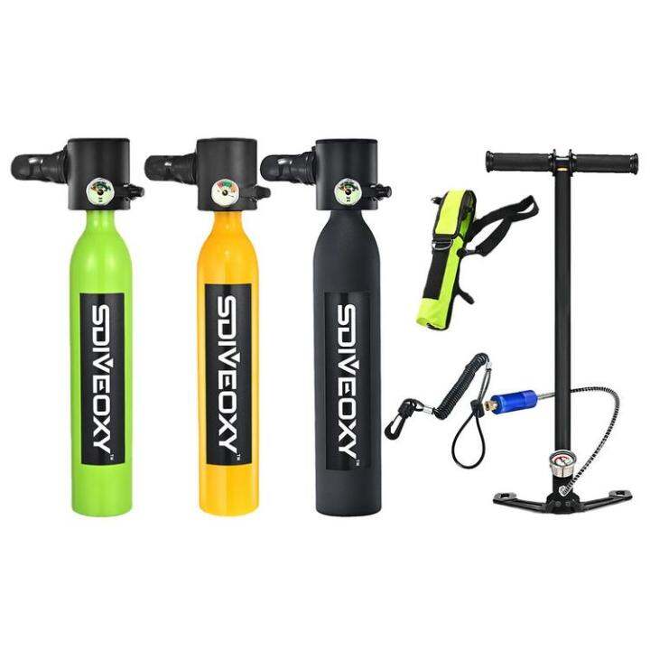 Small Air Tank For Diving 0.5L Mini Scuba Diving Cylinder Little Oxygen
