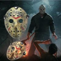 หน้ากากแฟนหนังฮอกกี้ JASON VOORHEES หน้ากากสยองขวัญน่ากลัว13th วันฮาโลวีนปาร์ตี้คอสเพลย์สำหรับผู้ใหญ่ผู้ชายของขวัญวันฮาโลวีน