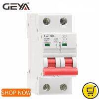 GEYA GYM8 Double Pole Din Rail MCB 4.5KA Miniature Circuit Breakers 63A AC ประเภท CE CB SEMKO ใบรับรอง-WIOJ SHOP