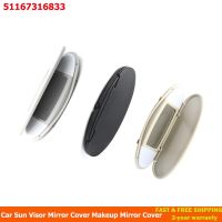 51167316833 Car Sun Visor Mirror Cover Makeup Mirror Cover For BMW MINI Cooper R55 R56 R60  2007 -2014